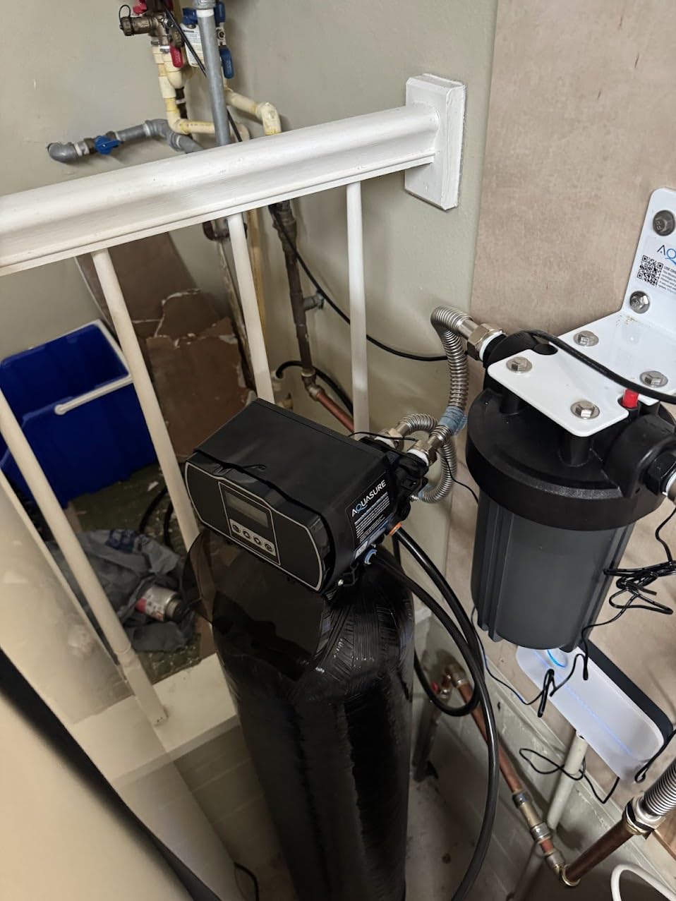 Aquasure Harmony Series 48,000 Grains Whole House Water Softener w/High Efficiency Digital Metered Control Head (48,000 Grains) customer photo 1