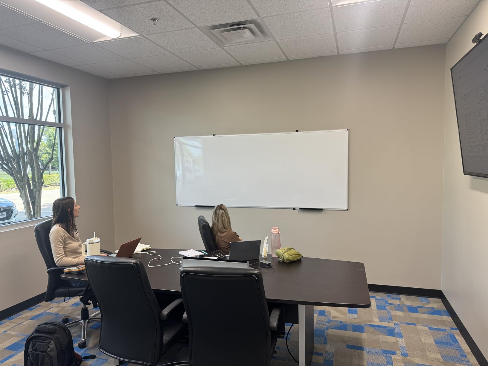 VIZ-PRO Dry Erase Board/Magnetic Whiteboard, 72 x 40 Inches, Large Wall Mounted Board for School Office and Home customer photo 2