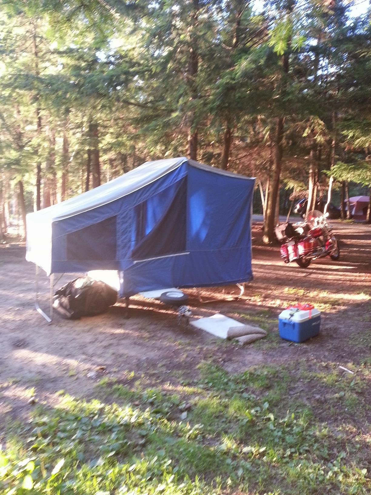 Time Out Camping Trailers (Pull Behind Motorcycle or Small Car) (Deluxe Camper) customer photo 2