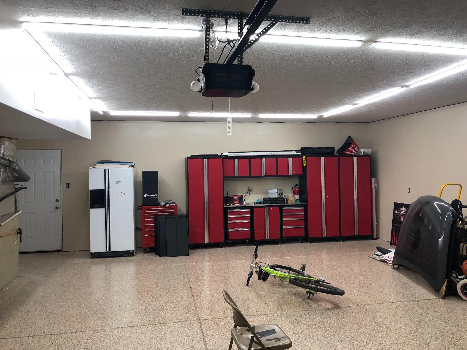 NewAge Products Bold Series Gray 10 Piece Set, Steel Garage Cabinets with Bamboo Worktop, 56031 customer photo 2