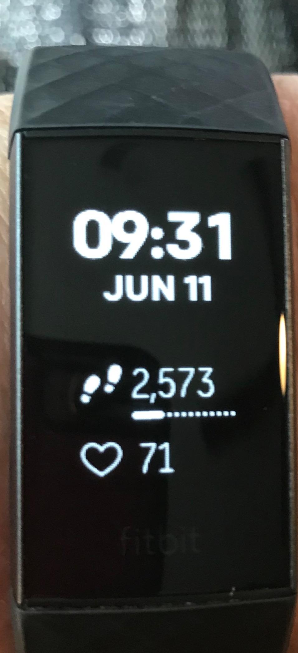 Charge 3 Fitness Activity Tracker customer photo 1