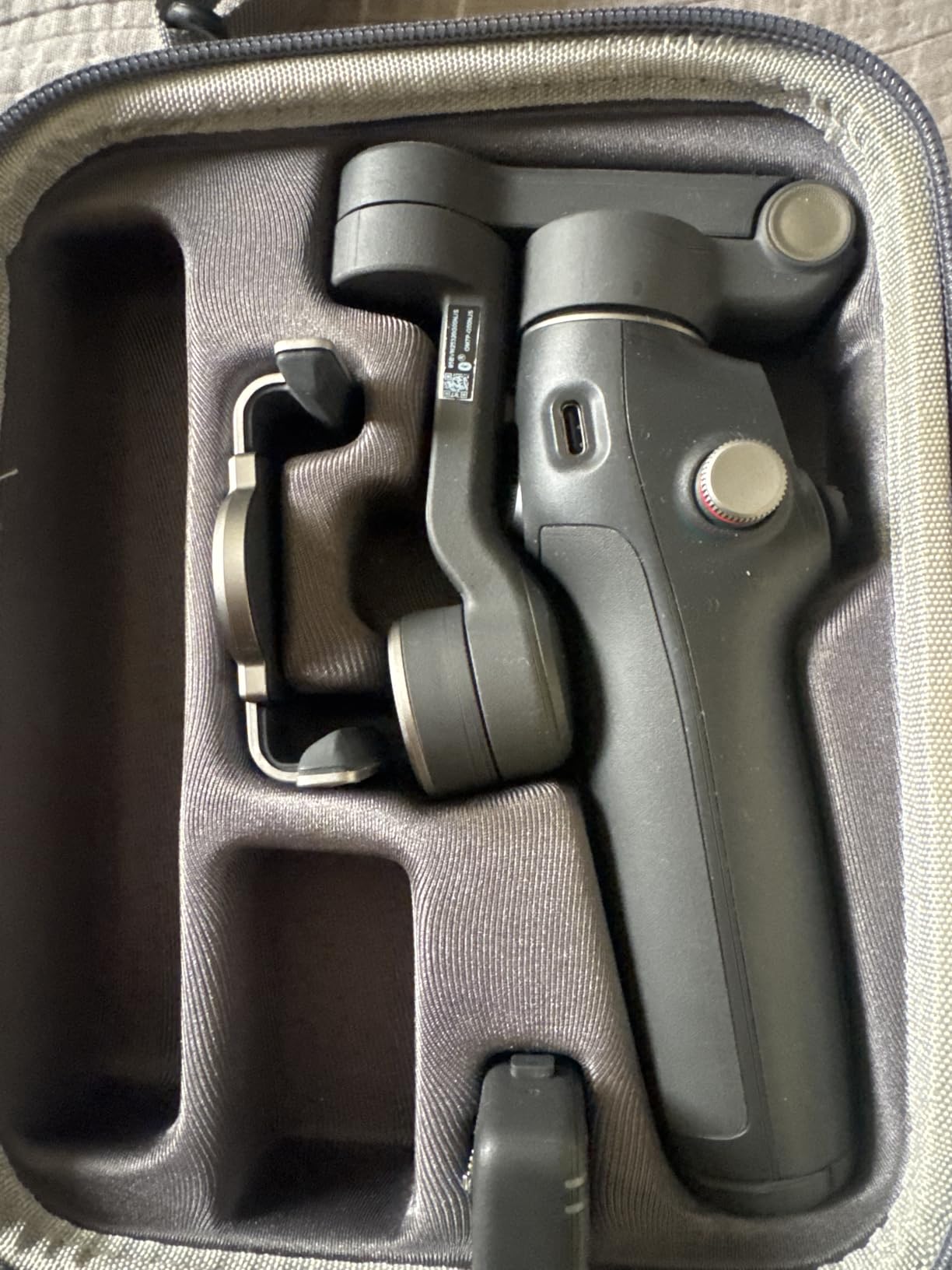 DJI Osmo Mobile 7P Gimbal Stabilizer for iPhone, Android, Native Tracking, Lighting, 3-Axis Phone Gimbal, Quick Launch, One-Tap Edit, Built-in Extension Rod & Tripod, 10hrs Use, Phone Charging customer photo 2