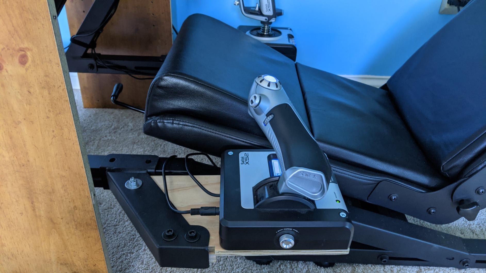 Next Level Racing F-GT Racing Simulator Cockpit. Formula and GT racing simulator cockpit compatible with Thrustmaster, Fanatec, Moza Racing on PC, Xbox and PS customer photo 2