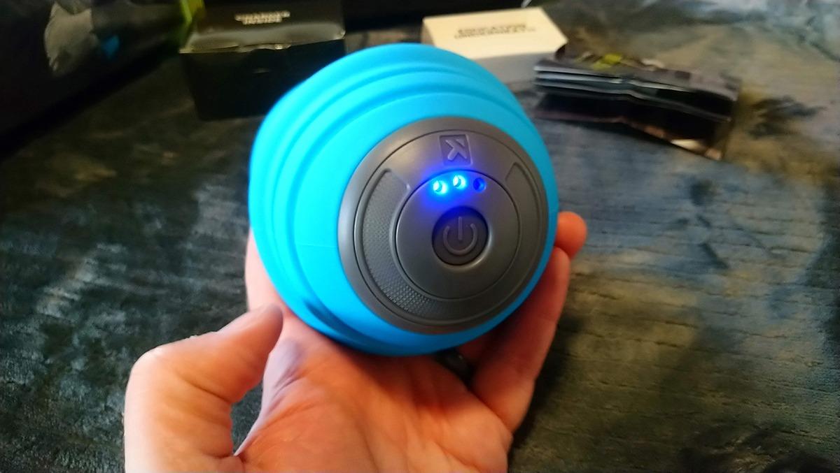 Trigger Point Performance TriggerPoint CHARGE VIBE Three-Speed Ridged Vibrating Portable Foam Roller customer photo 2