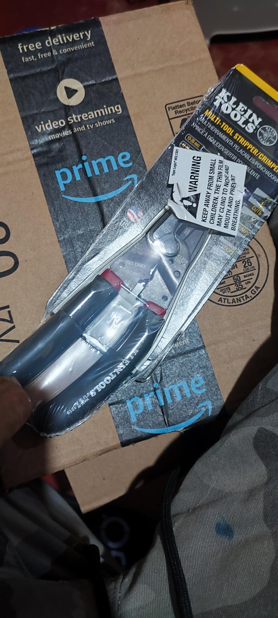 Klein Tools 1019 Klein Kurve Wire Stripper / Crimper / Cutter, Made in USA, Cutting / Crimping / Stripping Tool for B and IDC Connectors, Terminals, More customer photo 1