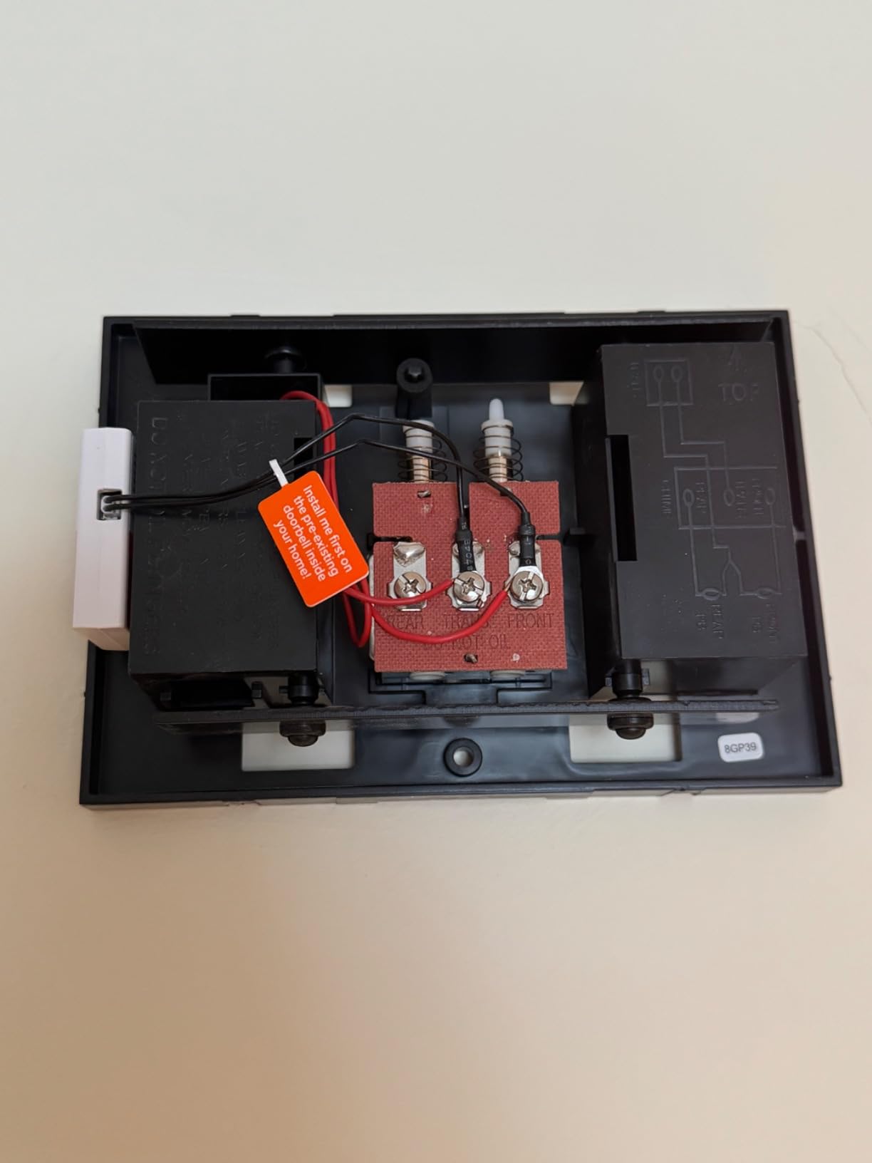 Like-New Ring Wired Doorbell Plus - Upgraded security features (wiring required) customer photo 1