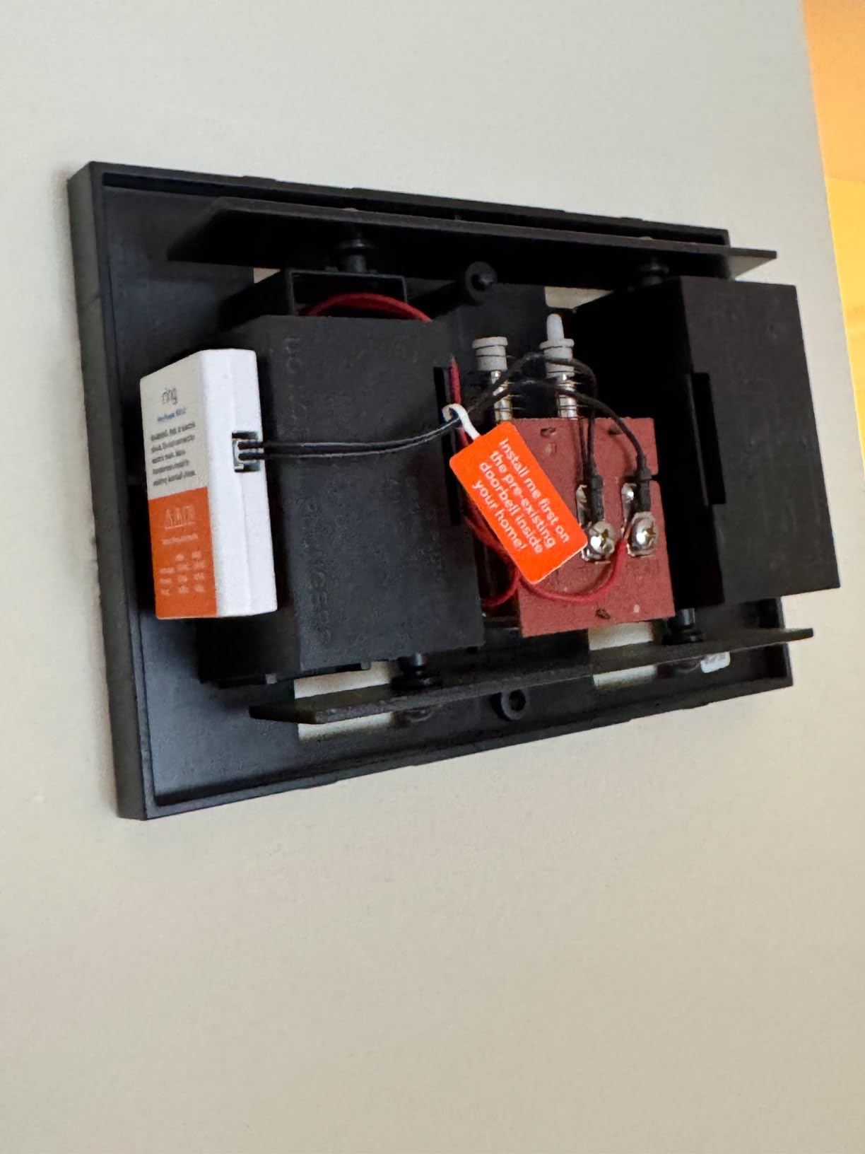 Like-New Ring Wired Doorbell Plus - Upgraded security features (wiring required) customer photo 2