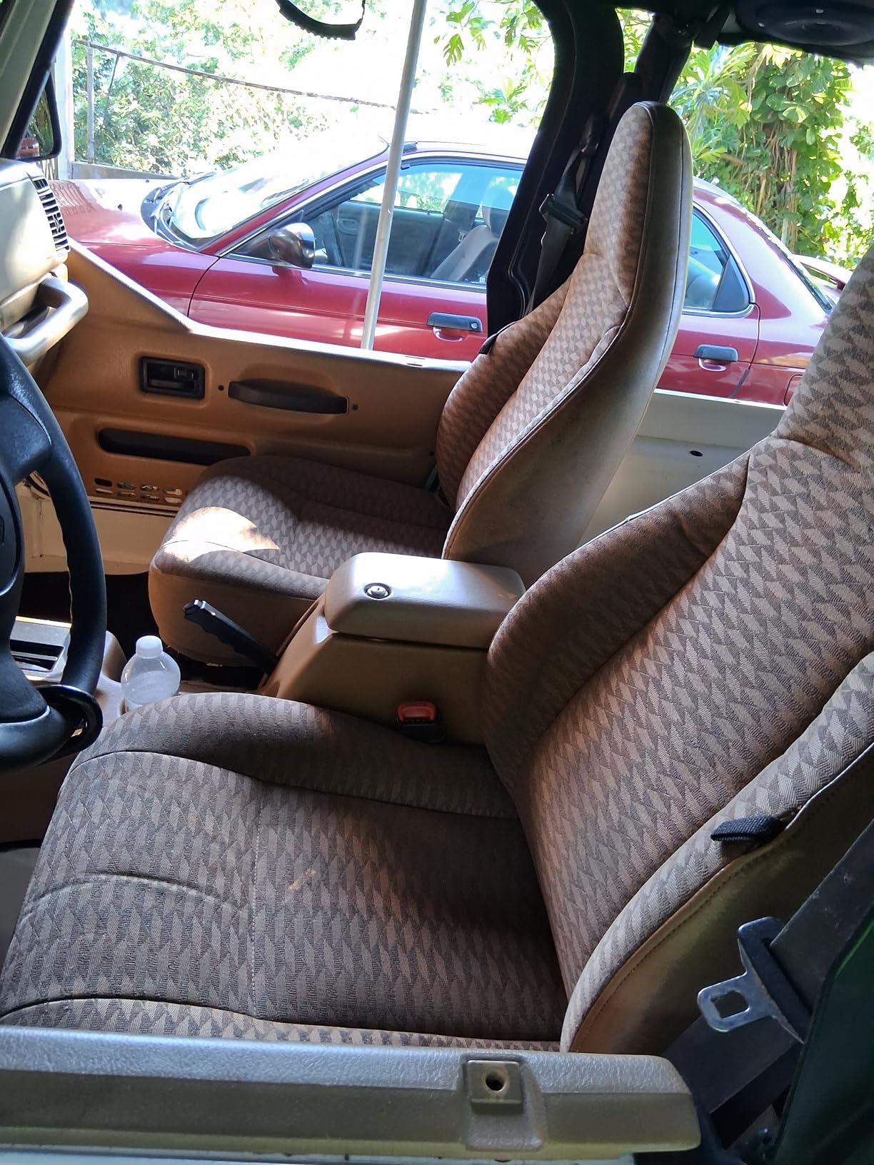 Rough Country Neoprene Seat Covers for Jeep Wrangler TJ (1997-2002) - Waterproof & UV Resistant, Foam Padded, Front & Rear Seat Cover Set customer photo 2