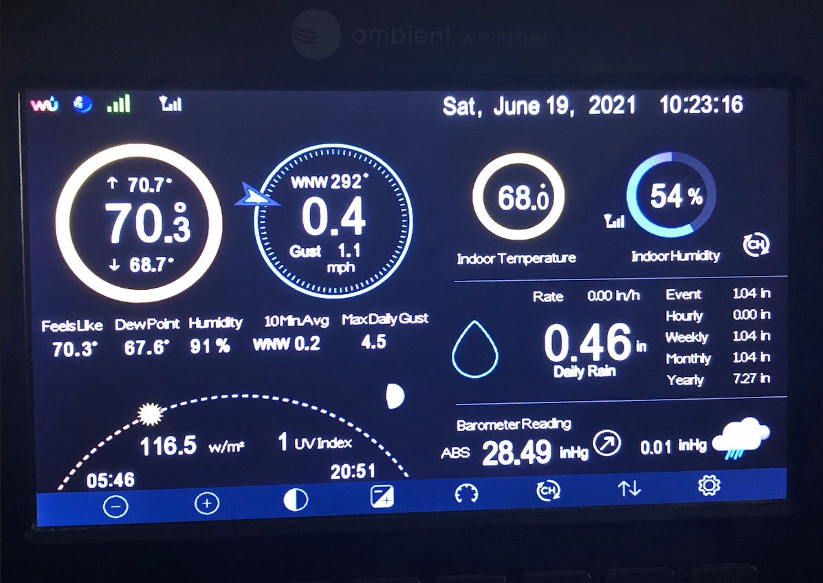 Ambient Weather WS-2000 Smart Weather Station with WiFi Remote Monitoring and Alerts customer photo 1