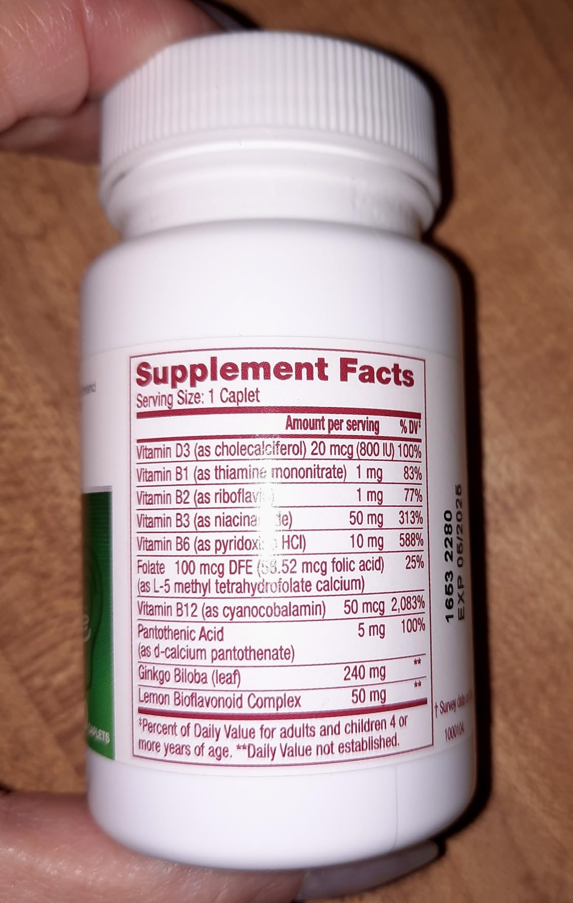 Lipo-Flavonoid for Vertigo & Dizziness Relief, Clinically Tested Formula with Ginkgo Biloba, Vitamin D, & Vitamin B Complex, Inner Ear Health & Balance Support, 30-Count (Pack of 1) customer photo 2