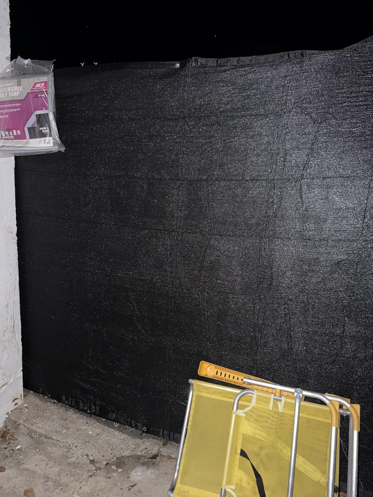 UPGRADE Privacy Screen 6' x 50' Fence Commercial Shade Cover with Brass Grommets Heavy Duty Perfect for Outdoor Back Yard, Black customer photo 1