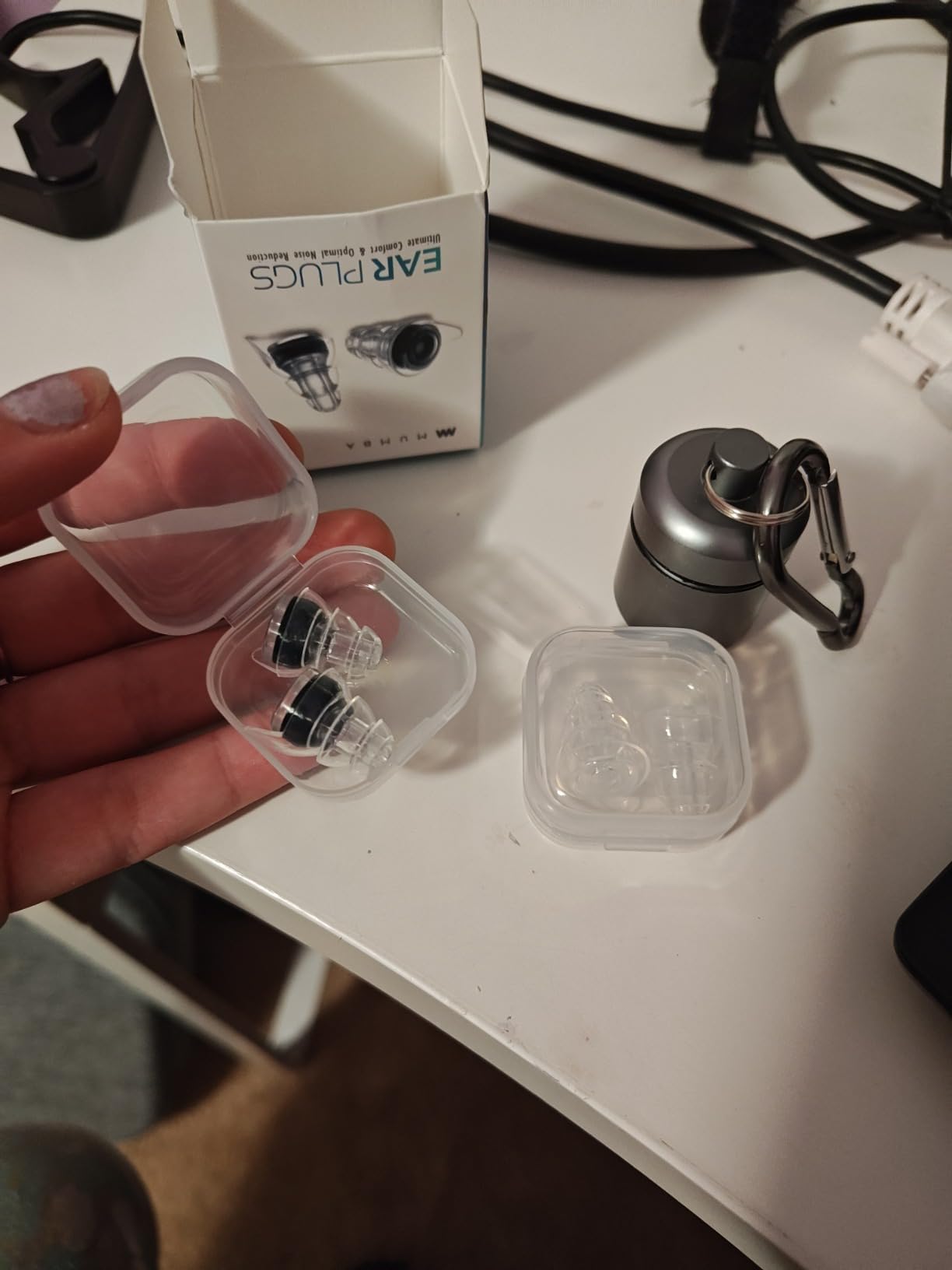 High Fidelity Concert Earplugs, Reusable Musicians Ear Plugs, 24dB Advanced Filter Technology Ear Protection customer photo 2