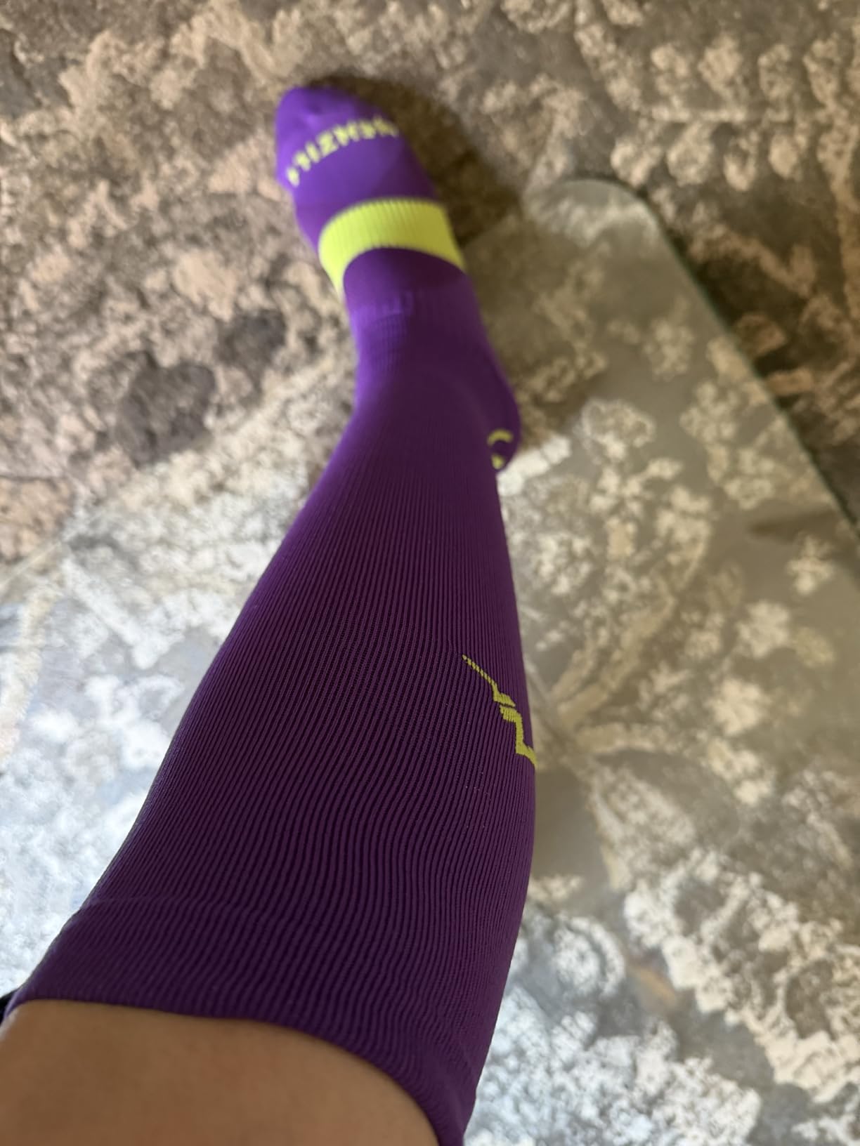 NEWZILL Medical Compression Socks for Women & Men, 20-30 mmHg Knee-High Support for Circulation, All-Day Comfort for Work Travel Running Cycling and Fitness customer photo 2