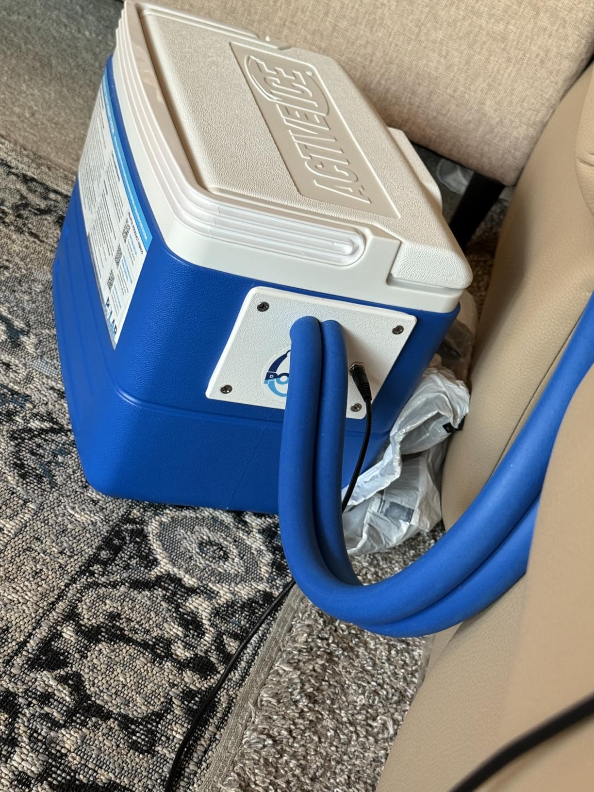 Polar Active Ice 3.0 | 9 QT Cold Therapy Ice Machine | Programmable Timer | Knee & Joint Pad | Cryotherapy Pain Relief System | Ace Bandage Style Compression customer photo 2