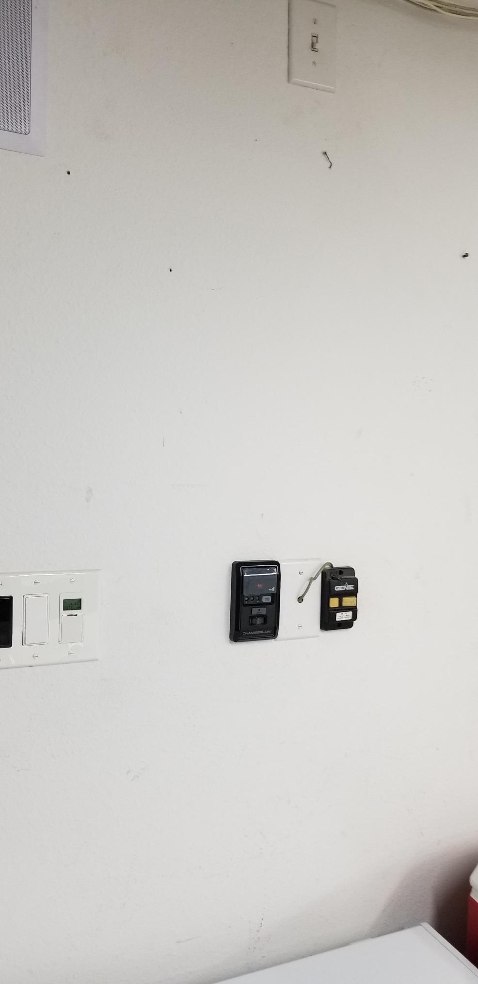 Chamberlain Smart Garage Door Opener - Wall Mounted - myQ Smartphone Controlled - Ultra Quiet Space Saving Direct Drive, Model RJO20 customer photo 1