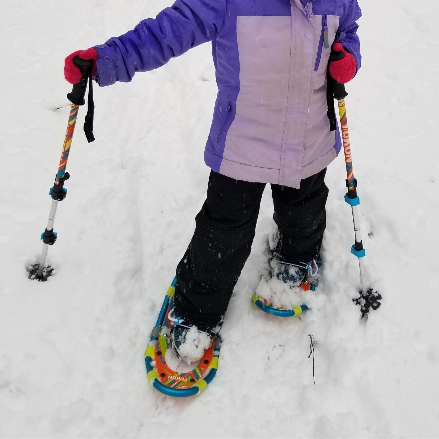 Yukon Charlie's Youth Aluminum Snowshoe customer photo 2