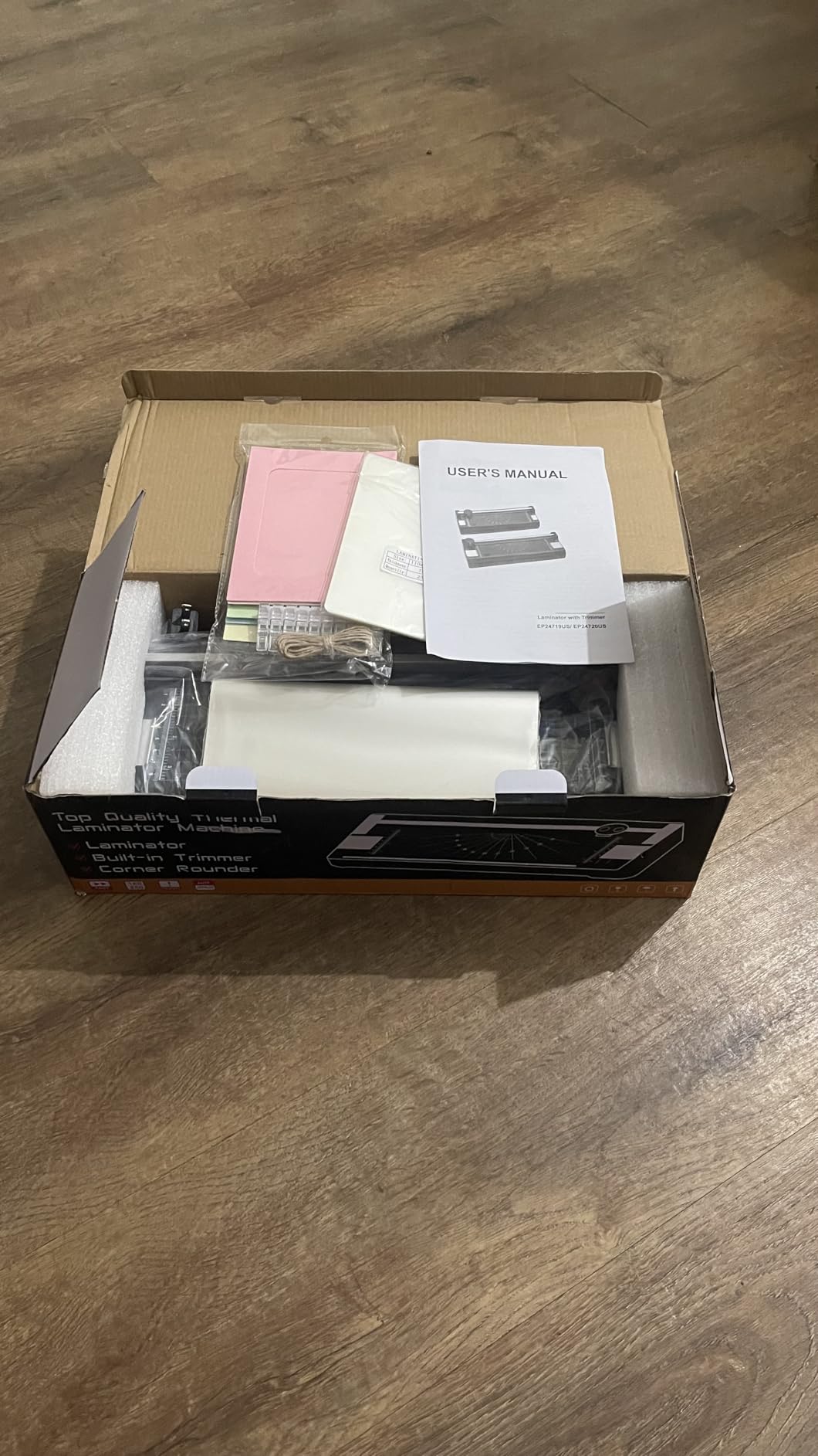 Laminator Machine for A3/A4/A6, YE381 13inch Thermal & Cold Laminating Machine for Home Office School Teacher Use with 50 Pouches, Paper Trimmer and Corner Rounder customer photo 1