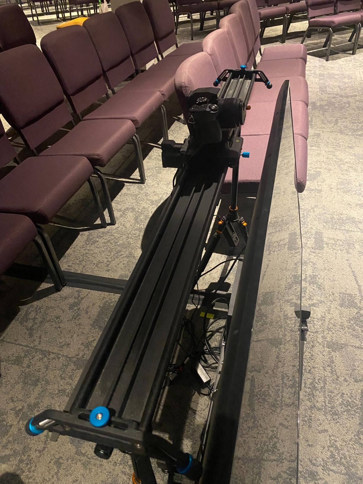 GVM Motorized Camera Slider 31 inch Aluminum Alloy Track Dolly Rail Camera Slider with Tracking Shooting 120 Degree Panoramic Shooting and Time-Lapse Photography for Most DSLR Cameras customer photo 1