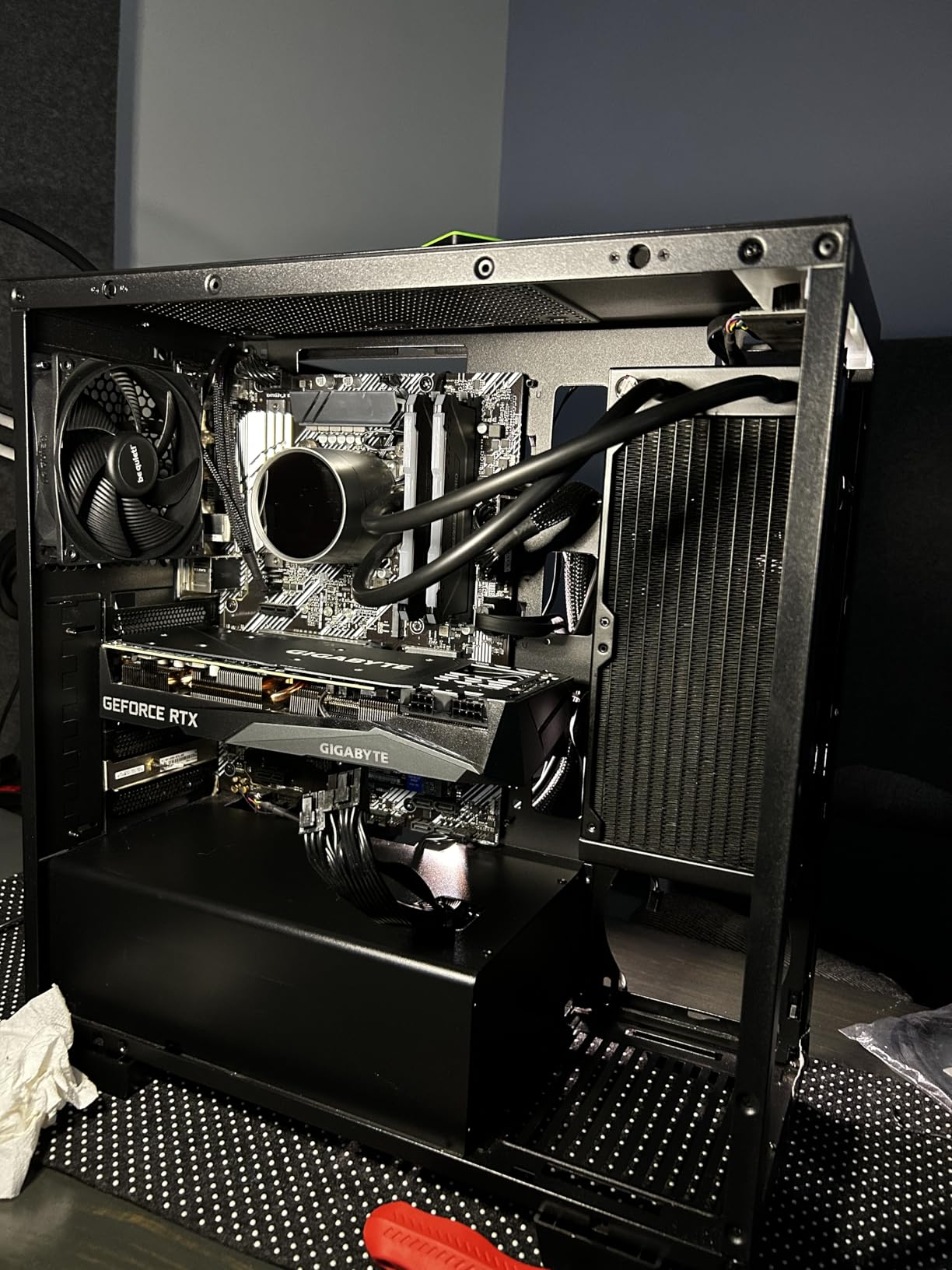 ARCTIC P12 (5 Pack) - PC Fans, 120mm Case Fan, Pressure-optimised, Quiet Motor, Computer, Fan Speed: 1800 RPM - Black customer photo 1