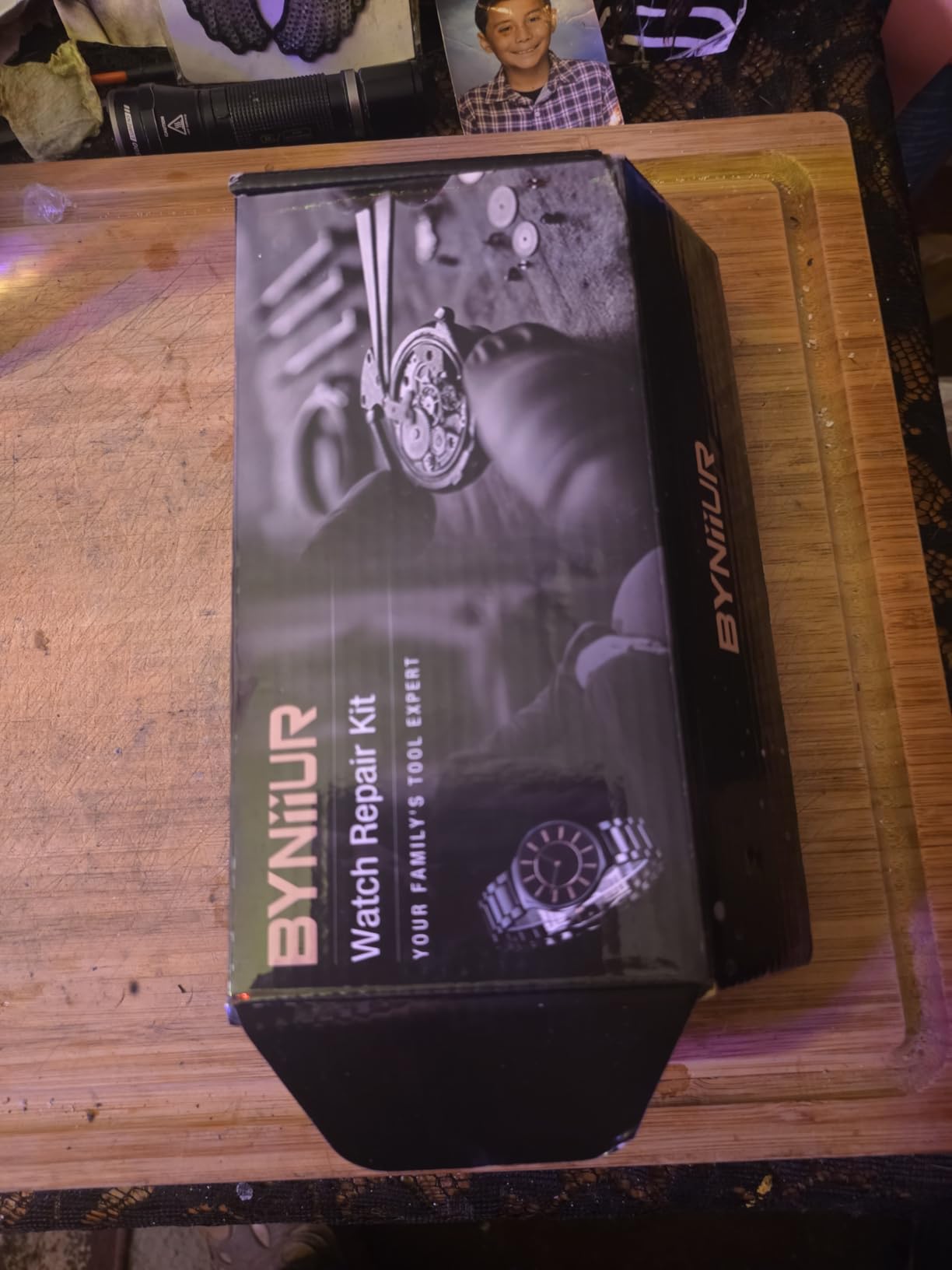 Watch Link Removal Kit, BYNIIUR Watch Repair Kit, Watch Case Opener Spring Bar Tools, Watch Battery Replacement Tool Kit, Watch Band Link Pin Tool Set with Carrying Case and Instruction Manual customer photo 2