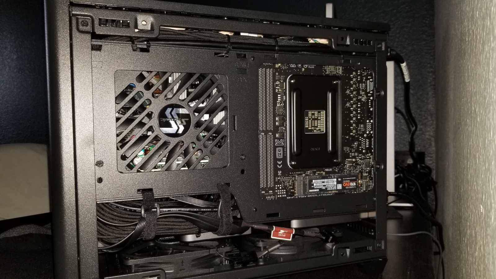 CableMod RT-Series Classic ModMesh Sleeved Cable Kit for ASUS/Seasonic/Phanteks Revolt (Black) customer photo 1