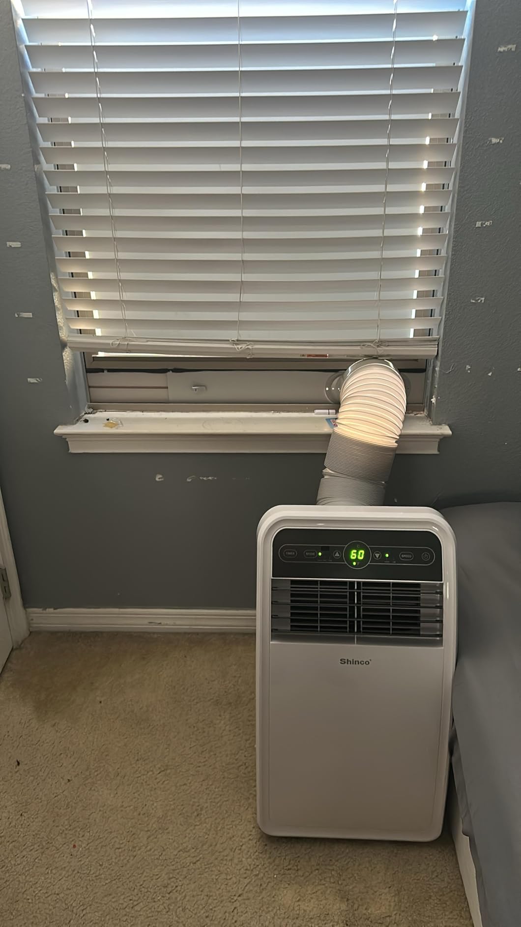 Shinco 8,000 BTU Portable Air Conditioner, AC Unit with Built-in Cool, Dehumidifier & Fan Modes for Room up to 350 sq.ft, Conditioner Remote Control, 24 Hour Timer, Installation Kit customer photo 2