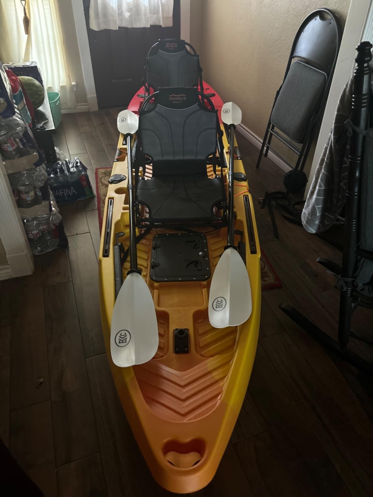 Brooklyn 13.0 Pro Tandem Sit-On-Top Kayak by BKC, 2 to 3 Person Fishing Kayak with Adjustable Seats, Large Dry Storage, 800 lb Capacity customer photo 1