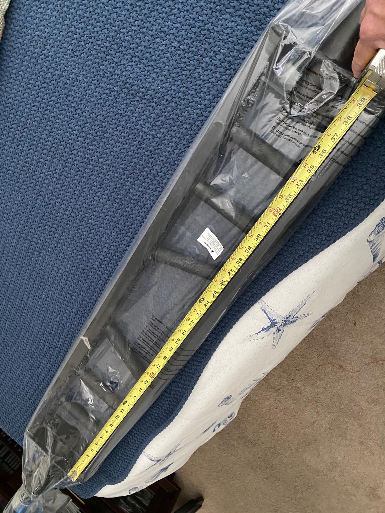 Yes4All Multi Grip Barbell & Cable Attachment - Swiss Bar, American Bar for Greater Range of Motion, with 2 Collars, Fits Olympic Weight Plates - Home Gym & Support Pressing, Lifting & Curls customer photo 2