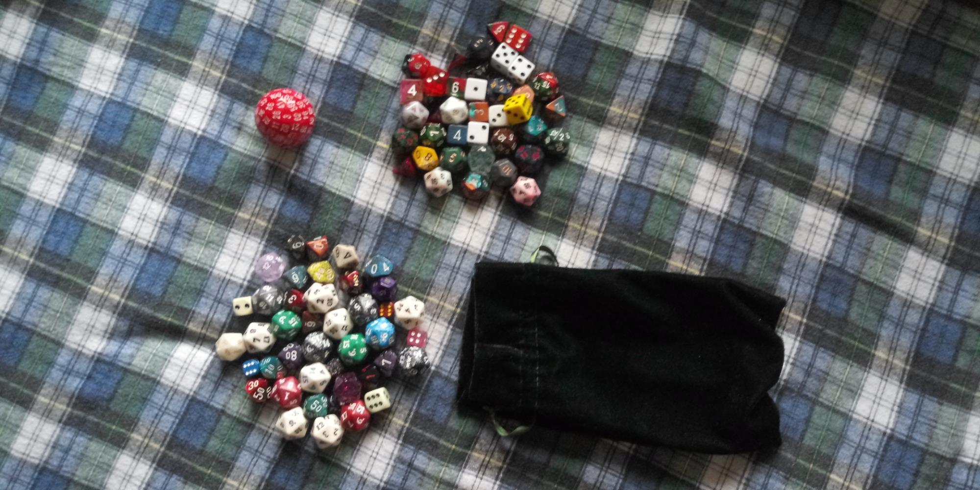 CZYY Drawstring Bag PU Leather Dice Pouch Perfect for RPG, D&D, Game customer photo 1