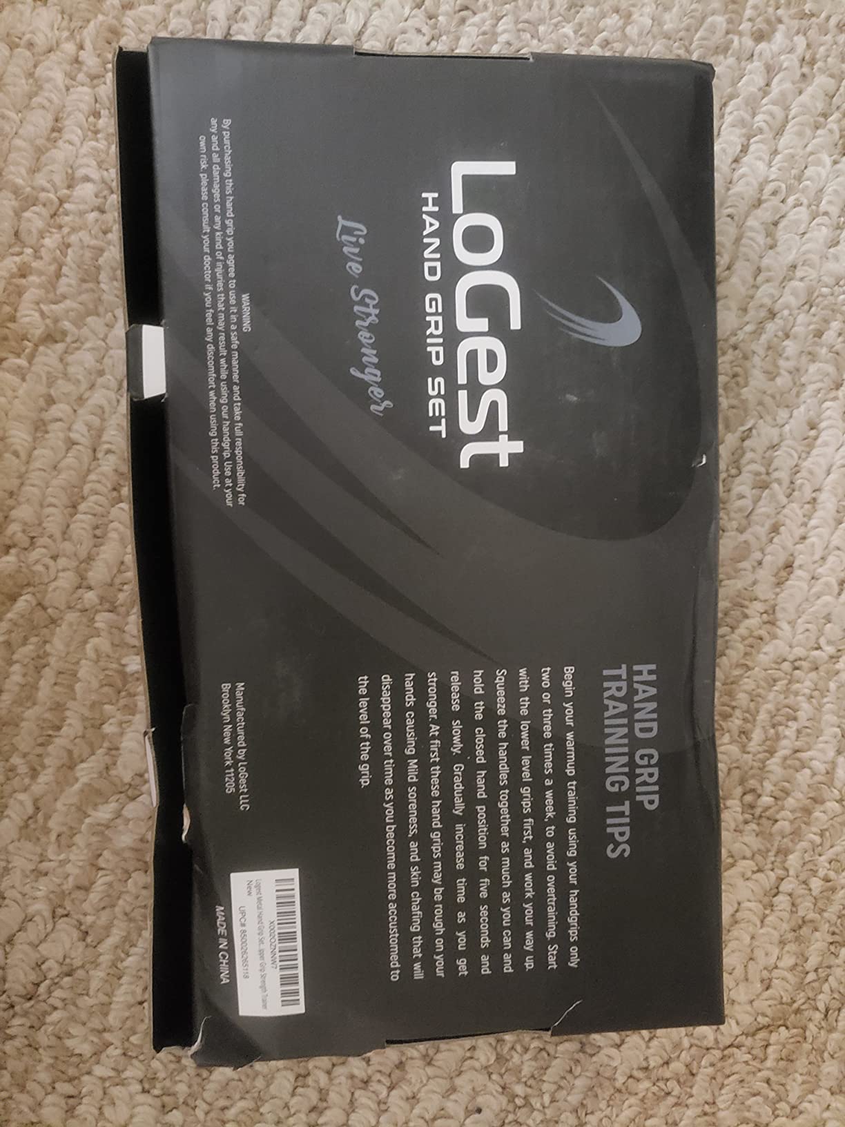 Logest Metal Hand Grip Set, 100LB-350LB 6 Pack 50LB-350LB 7 Pack No Slip Heavy-Duty Grip Strengthener with Gift Box, Great Wrist & Forearm Hand Exerciser, Home Gym, Hand Gripper Grip Strength Trainer customer photo 1