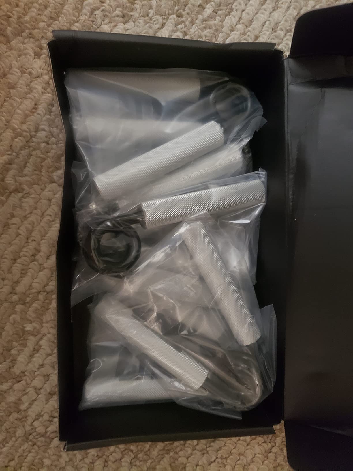 Logest Metal Hand Grip Set, 100LB-350LB 6 Pack 50LB-350LB 7 Pack No Slip Heavy-Duty Grip Strengthener with Gift Box, Great Wrist & Forearm Hand Exerciser, Home Gym, Hand Gripper Grip Strength Trainer customer photo 2