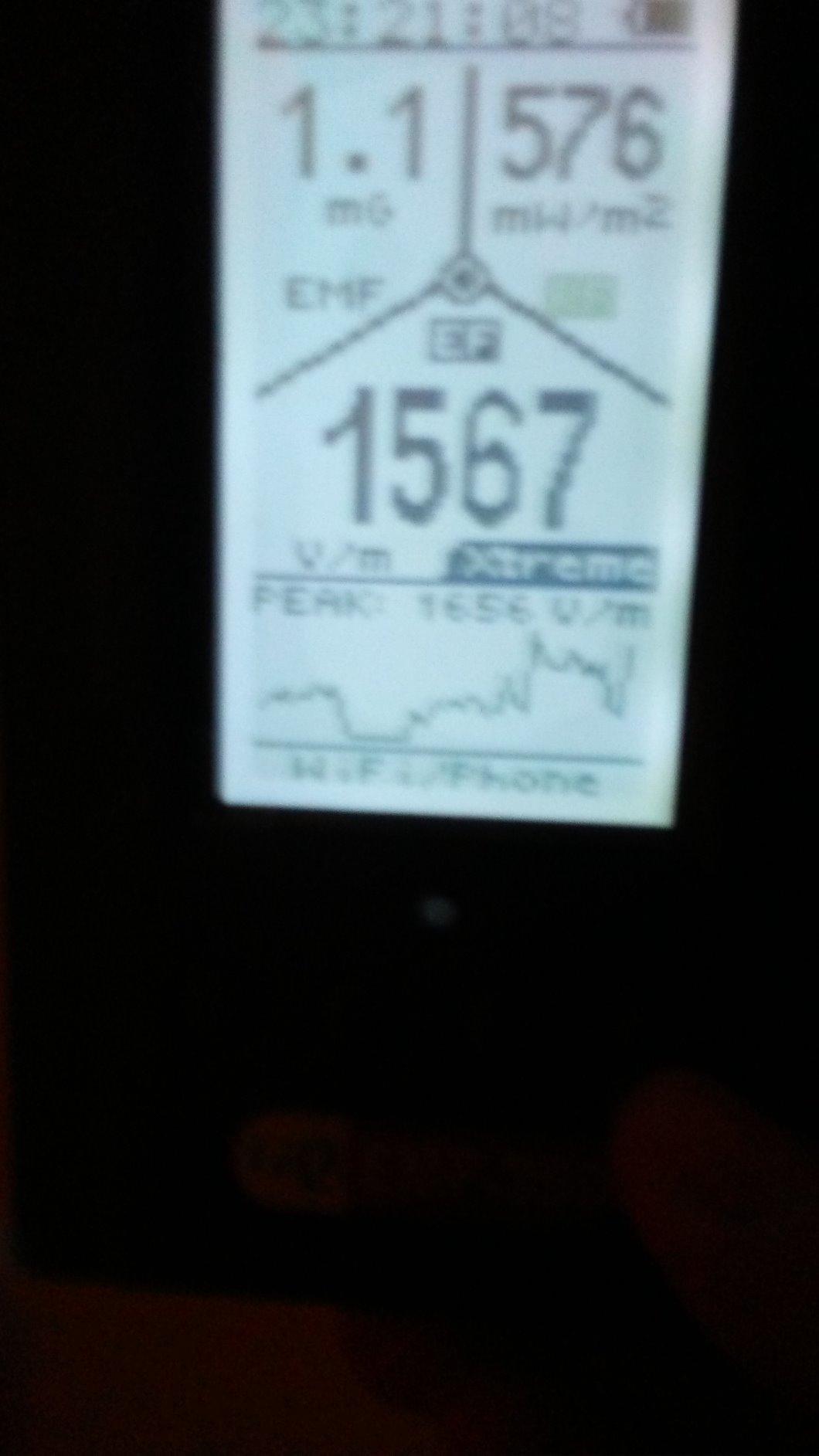 EMF Meter, Advanced GQ EMF-390 Multi-Field Electromagnetic Radiation 3-in-1 EMF ELF RF meter, 5G Cell Tower Smart meter Wifi Signal Detector RF up to 10GHz with Data Logger and 2.5Ghz Spectrum Analyzer customer photo 1