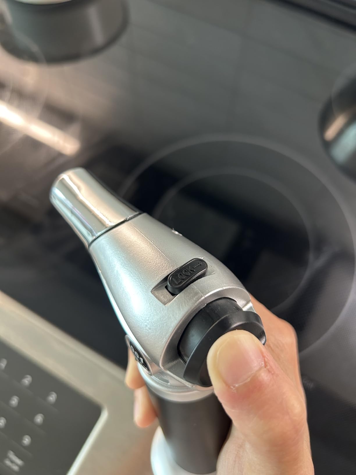 Blow Torch, Home-Grade Kitchen Cooking Torch with Lock Adjustable Flame Refillable Mini Blow Torch Lighter for BBQ, Baking, Brulee Creme,Light Cooking Tasks,DIY Soldering (Butane Gas Excluded) customer photo 2