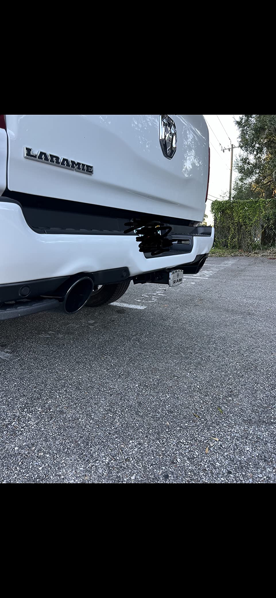 140753BC Cat-Back Perf. Exhaust System for 2019-2023 Ram 1500 V8 (Incl. E-Torque) (Exc. Classic) T-304 Stainless Steel ATAK Sound Dual Split Rear Exit Single 5