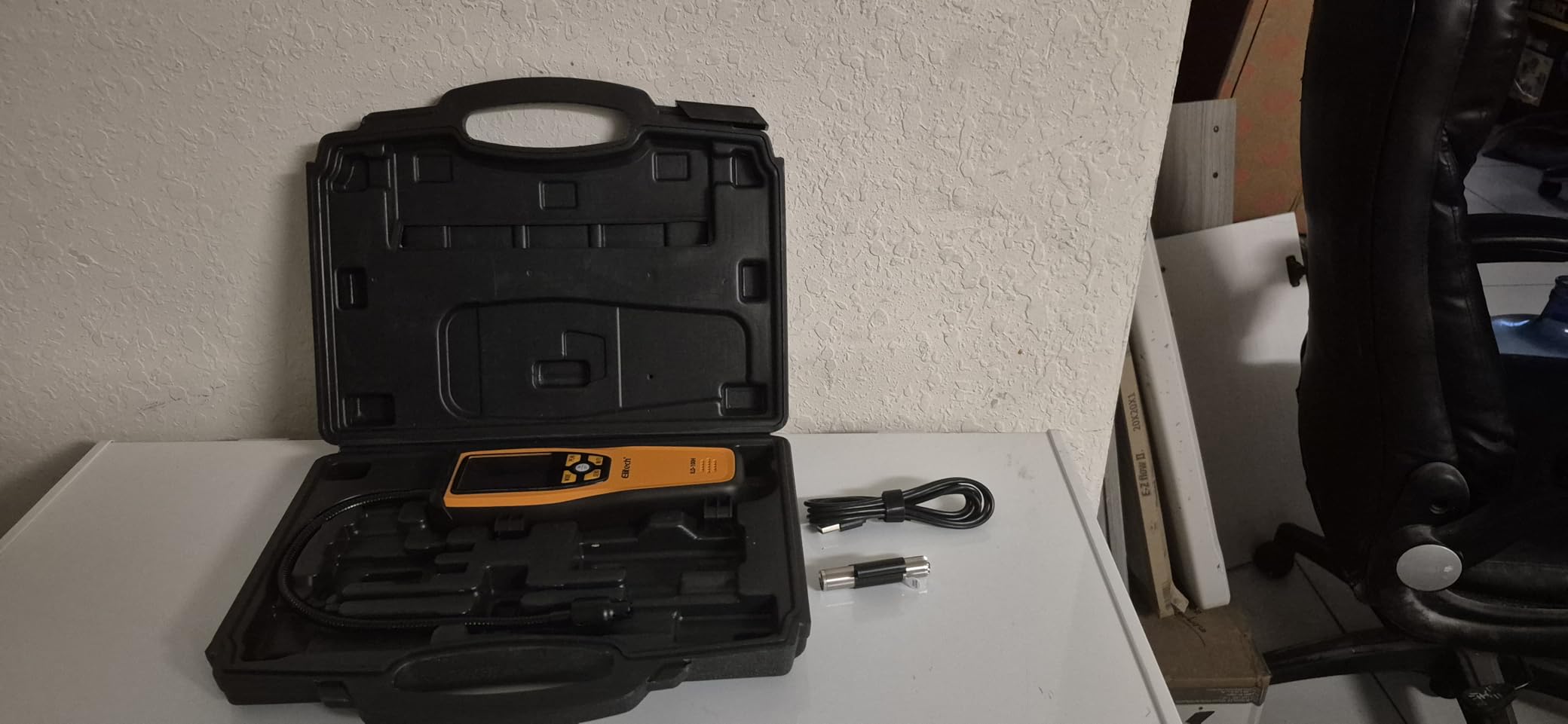 Elitech HVAC Refrigerant Leak Detector Heated Diode Sensor Halogen Freon Sniffer, Air Conditioning Detection, R22 R410A R134A R1234YF CFCs HCFCs HFCs, ILD-100H customer photo 2