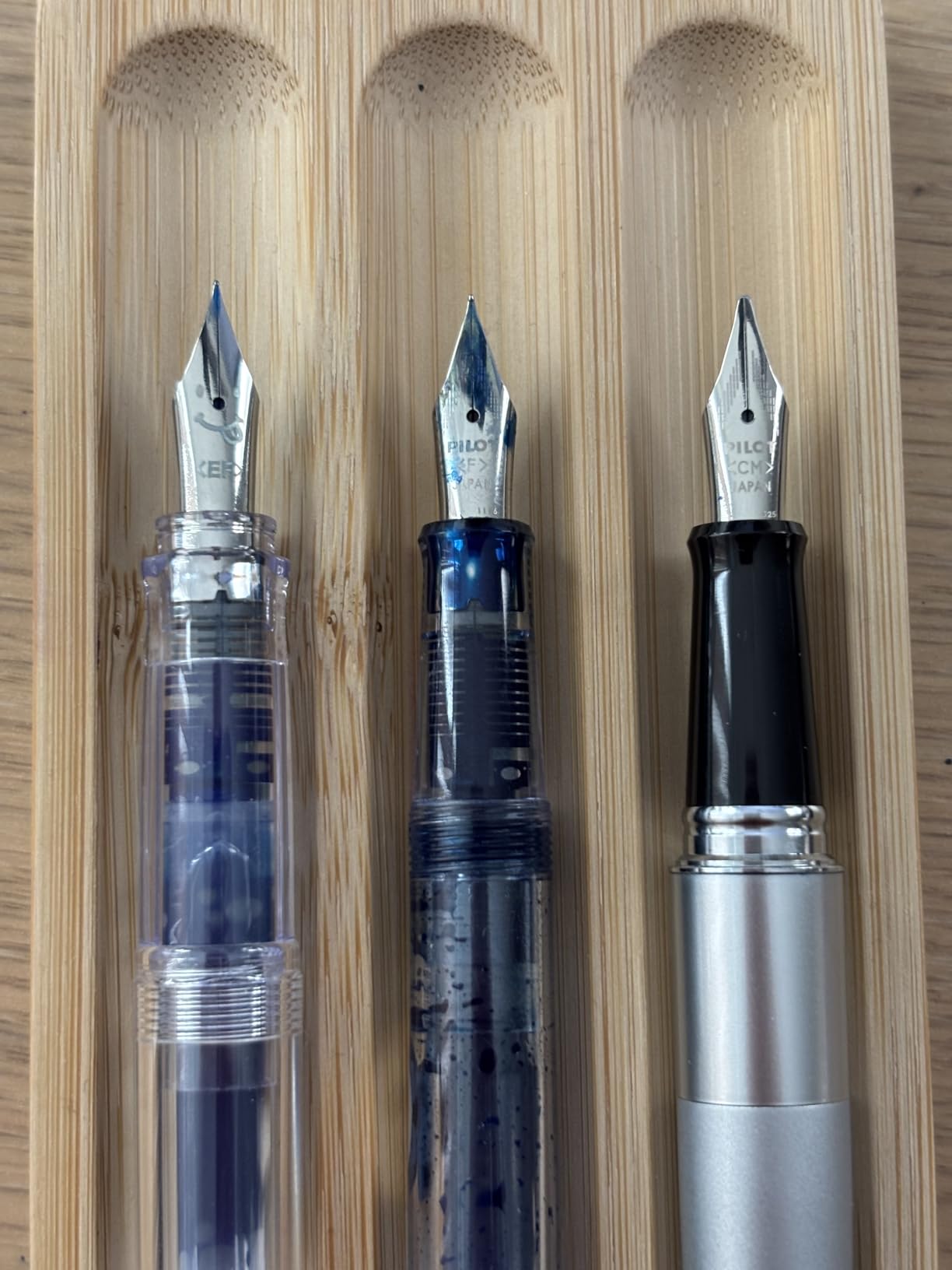 PILOT Kakuno Fountain Pen, Clear Barrel, Extra Fine Nib (10816) customer photo 1
