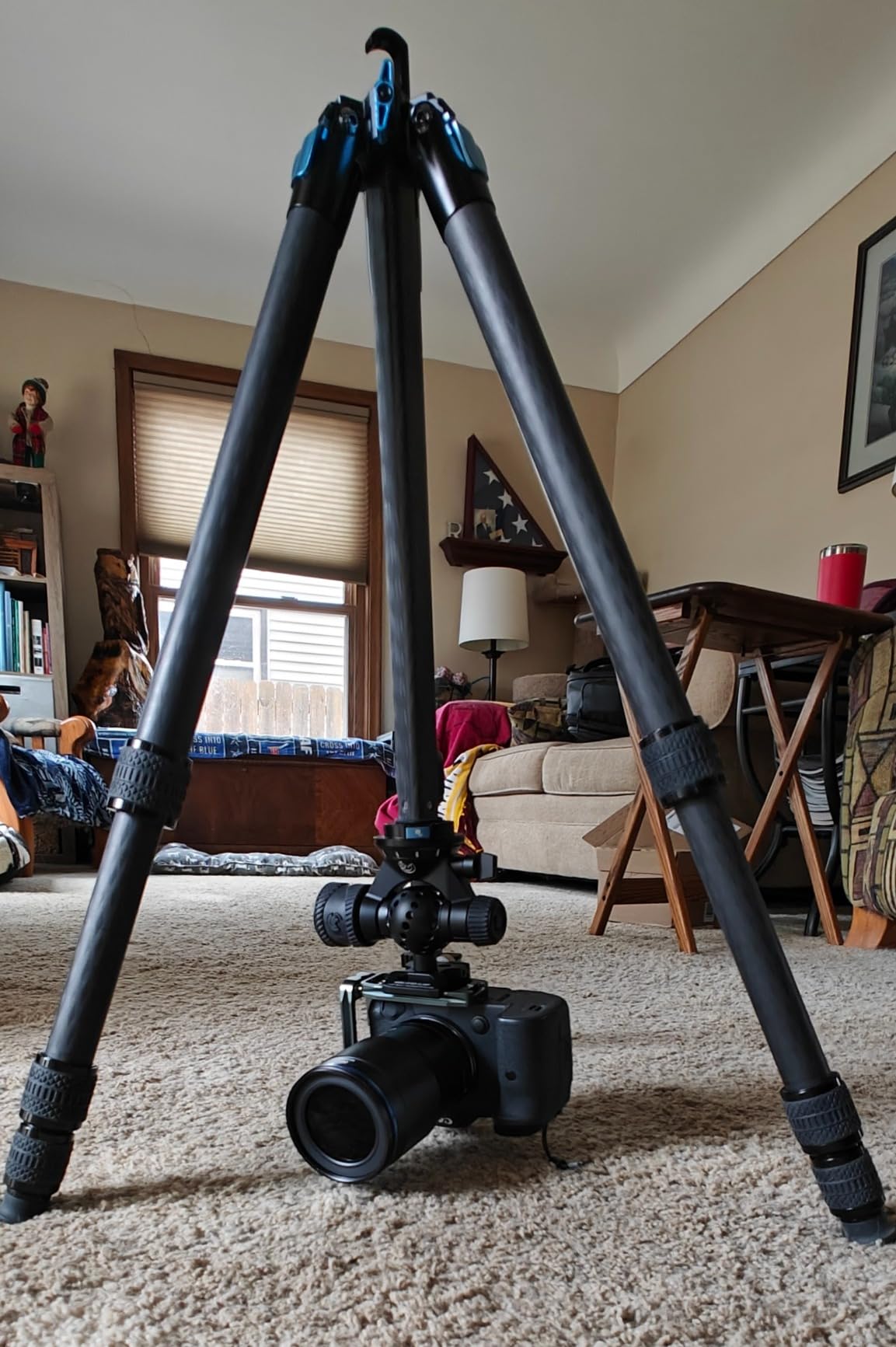 Sirui Professional Carbon Fiber Tripod with 360°Fluid Video Head, 72