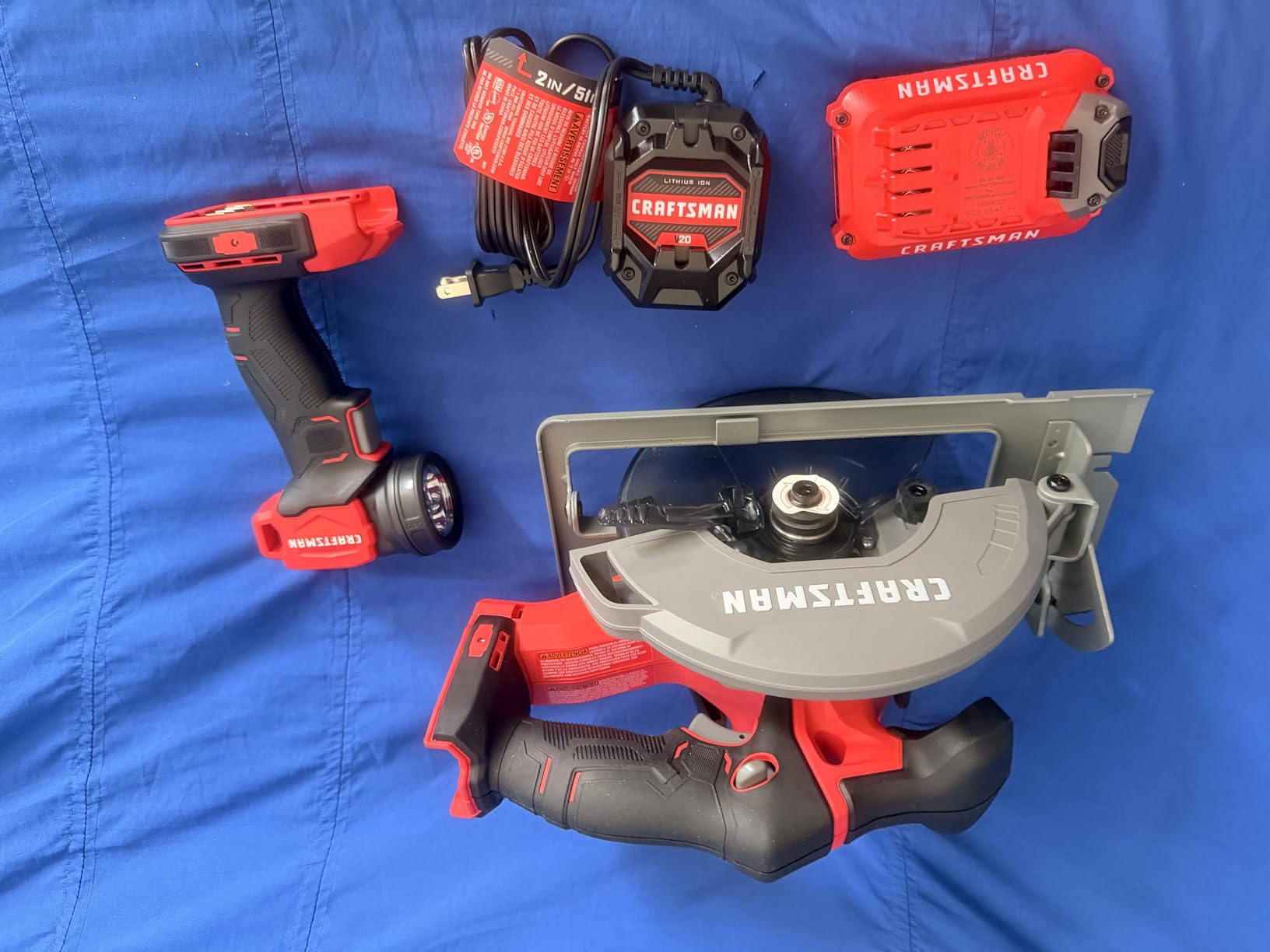 CRAFTSMAN V20 MAX Power Tool Combo Kit, 4-Tool Cordless Power Tool Set (CMCK401D2AM) customer photo 2