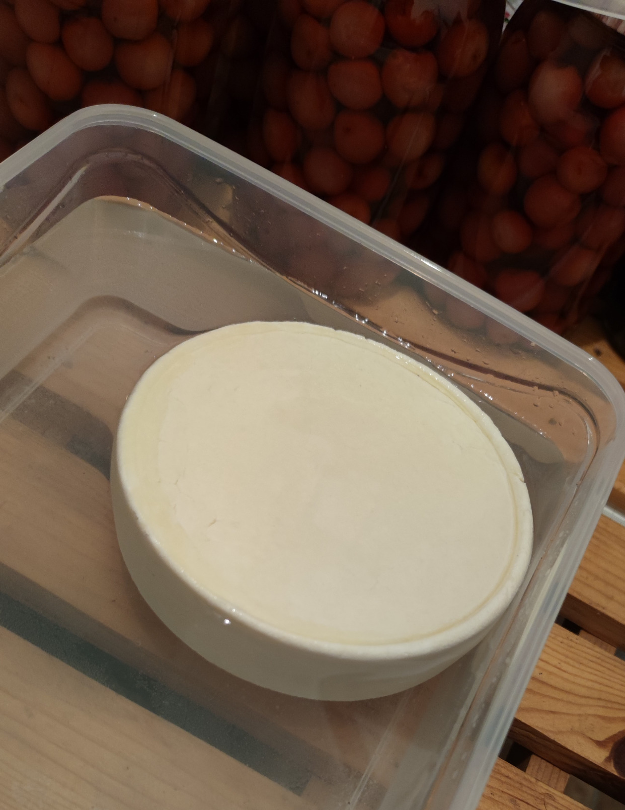 PetriStor Wooden Cheese Press for Cheese Making Supplies 12 in Metal Guides and Cheese Mold with Follower Piston 1.3Qt - Small Home Supply Cheese Press Machine - Prensa Para Queso Casero customer photo 2