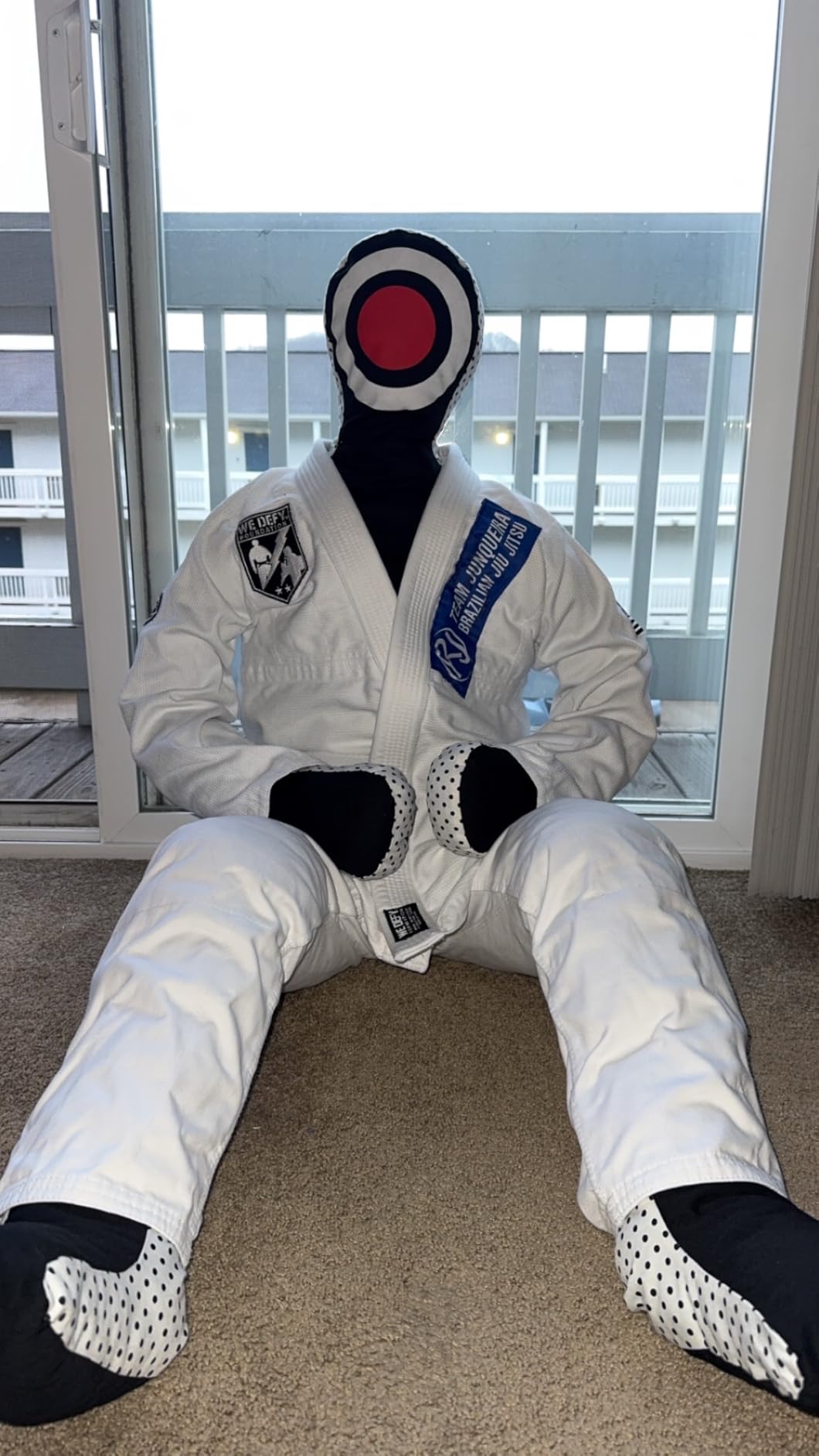 Grappling Dummy MMA Jiu Jitsu - Grappling Wrestling Dummy - Made from Durable Canvas Fabrics - MMA Dummy for Multiple Drills UNFILLED customer photo 1
