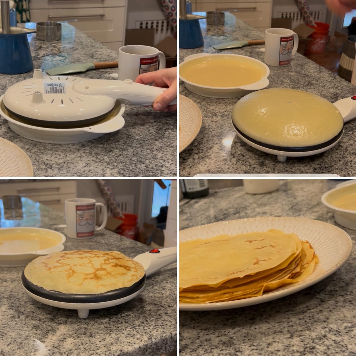 Moss & Stone Electric Crepe Maker - 8