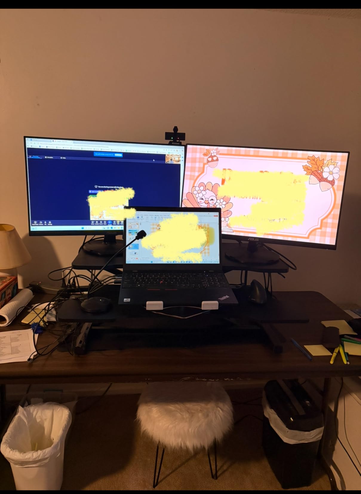 FITUEYES Height Adjustable Standing Desk 32