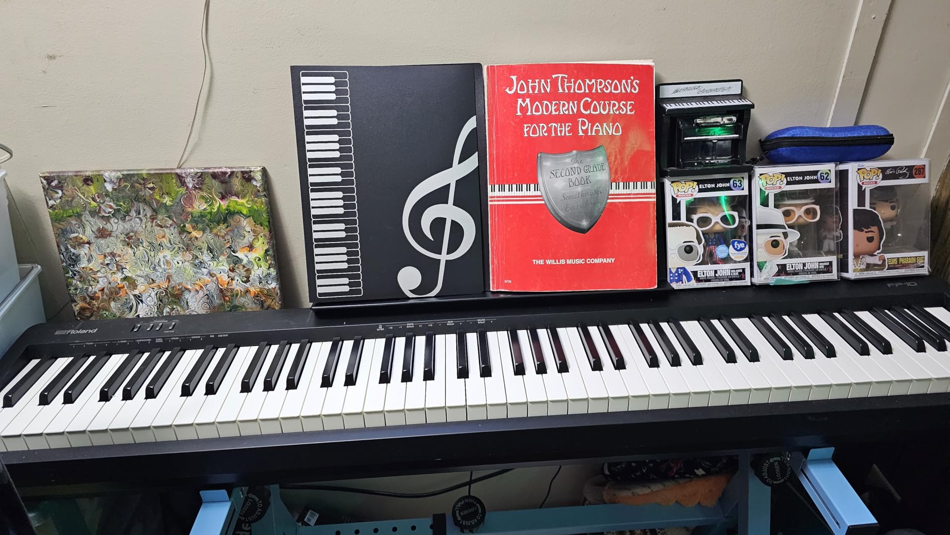 Roland FP-10 | Compact 88-Note Digital Piano | SuperNATURAL Piano Tones | Authentic Acoustic Feel Keyboard | Great for Beginners & Experienced Players | Bluetooth & MIDI Connectivity customer photo 1