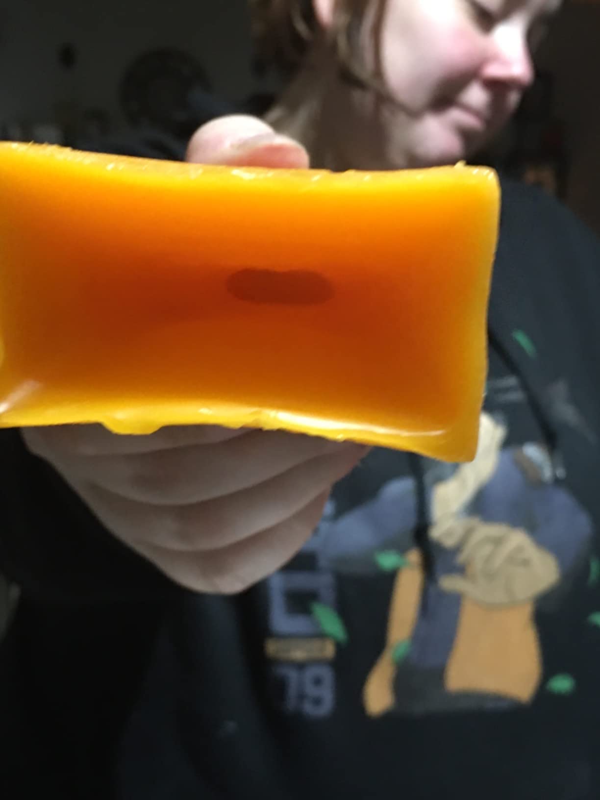 Blended Waxes, Inc. Fully Refined Premium Wax For Cheese Making - Food Grade, Can Be Used For A Variety Of Different Cheese Types, Orange, 1 Block customer photo 2