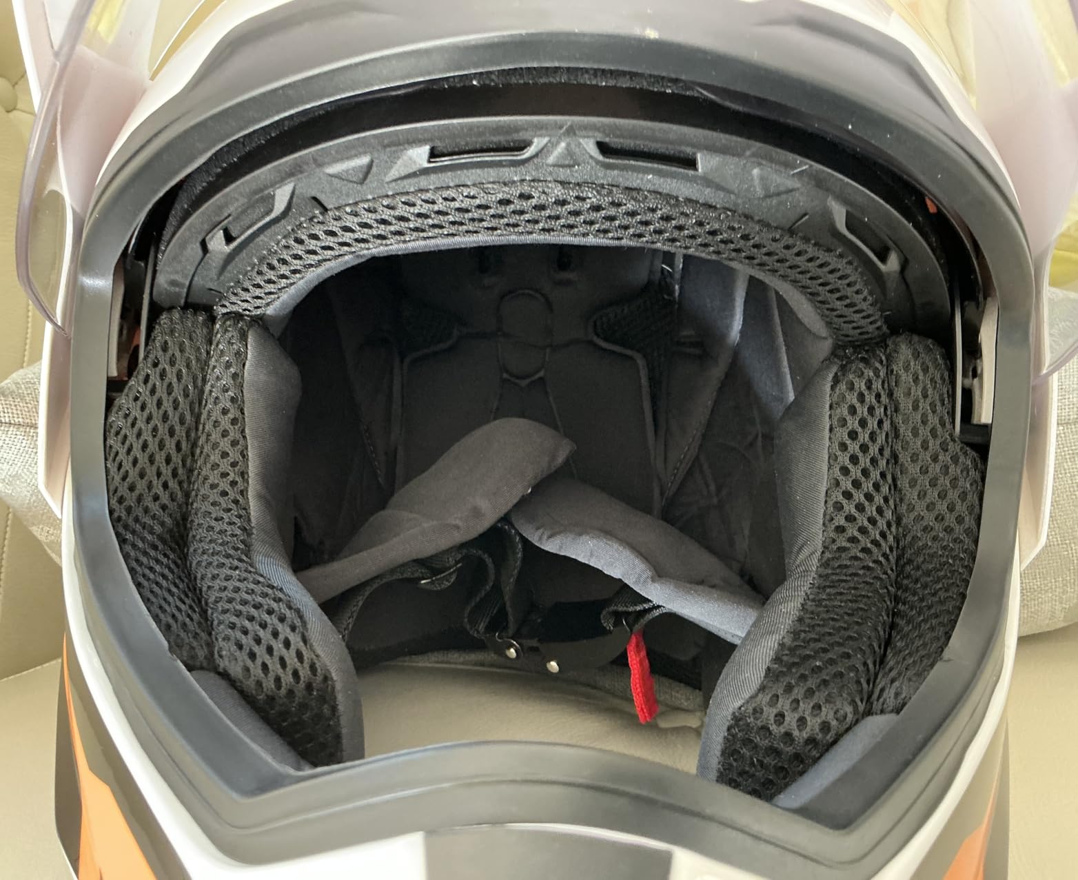 1Storm Dual Sport Motorcycle Motocross Off Road Full Face Helmet Dual Visor: HF802 customer photo 1