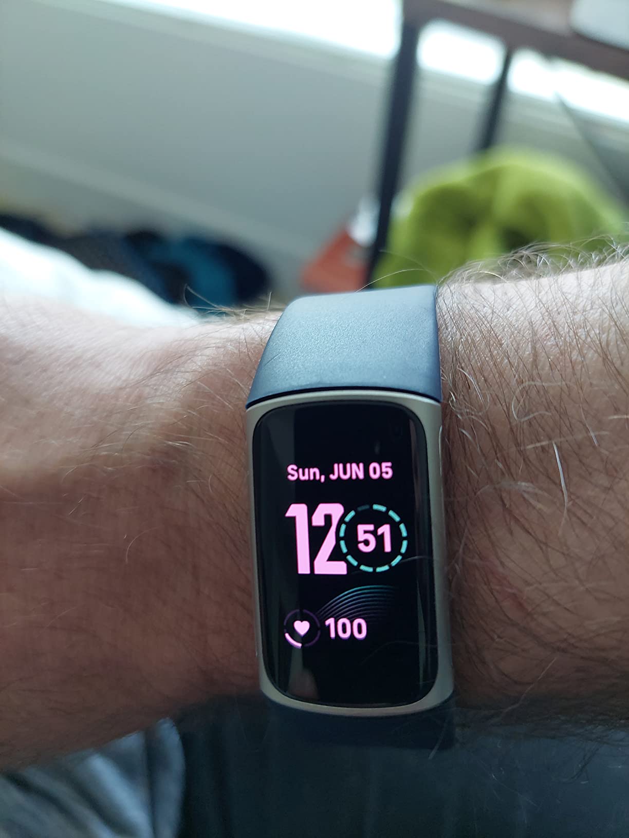Fitbit Inspire HR Heart Rate and Fitness Tracker, One Size (S and L Bands Included) customer photo 2