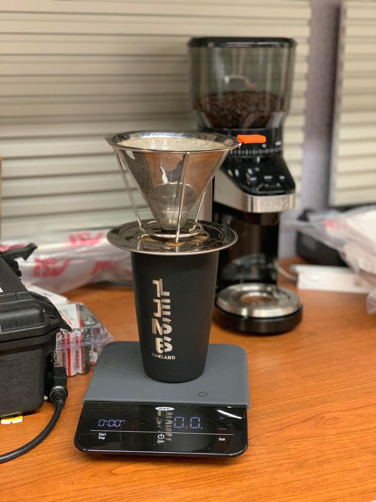 OXO Brew 6 Lb. Precision Coffee Scale with Timer, Black customer photo 1