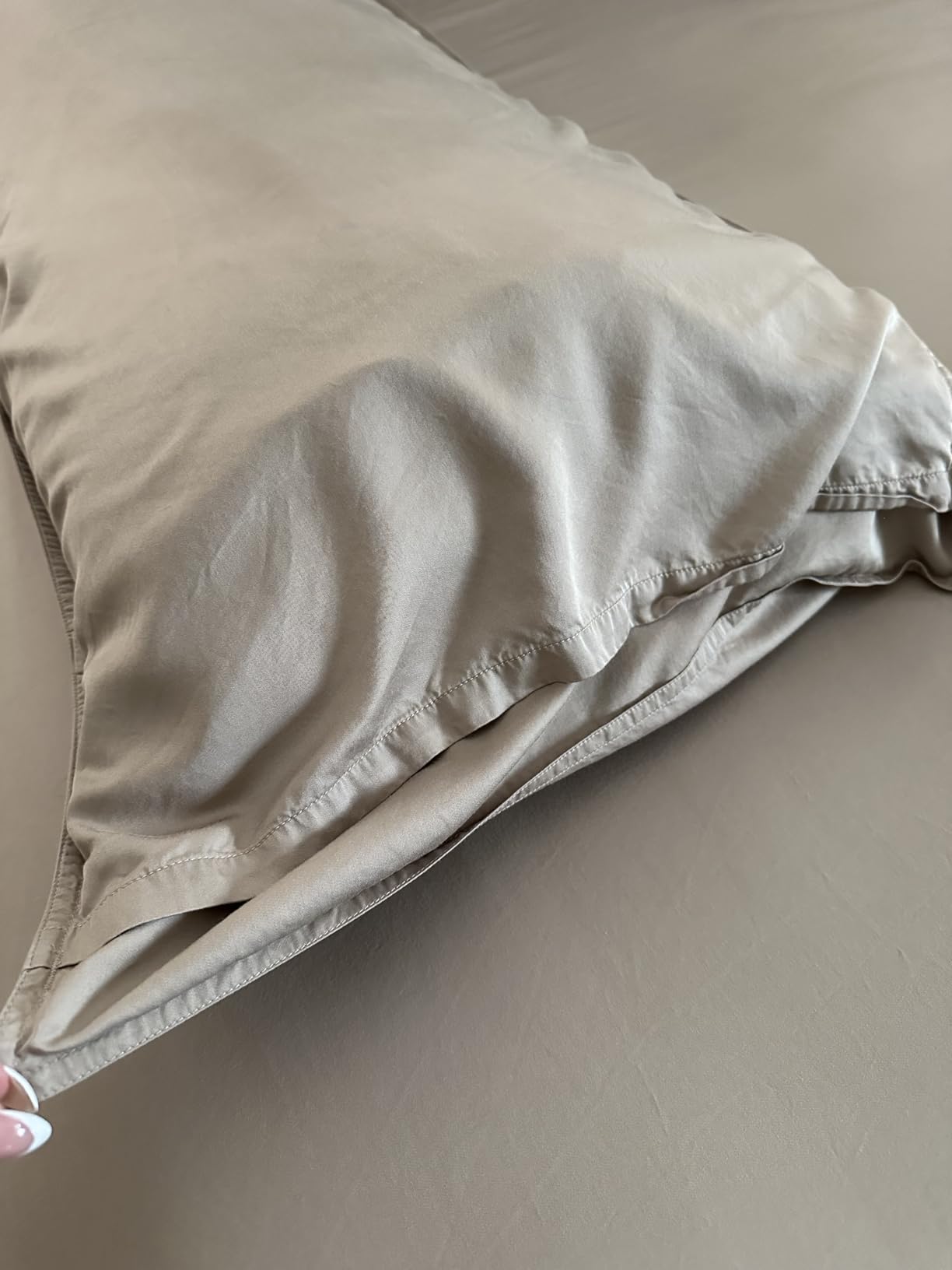 King Sheets by Pure Bamboo, Genuine 100% Organic Viscose Derived from Bamboo Bed Sheet Set, Soft & Cooling, Double Stitching, 2 Year Quality Promise (King, White) customer photo 1