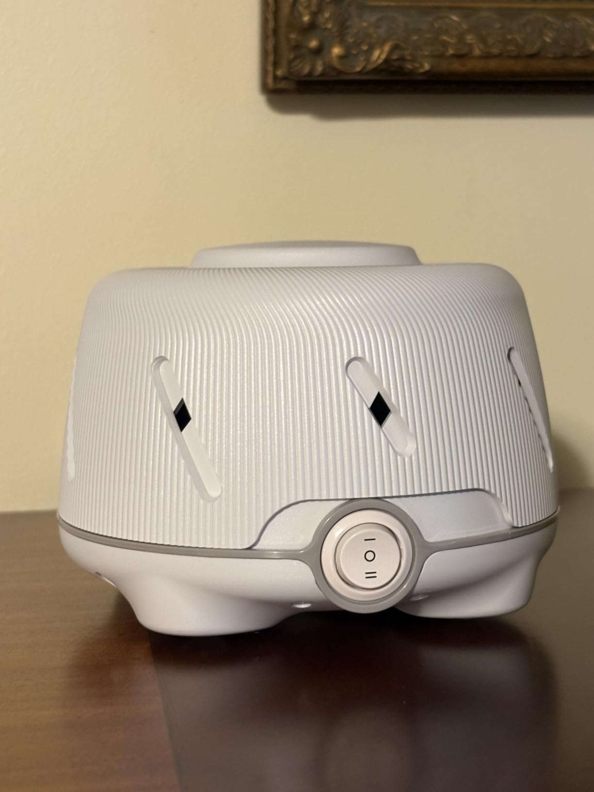 Yogasleep Dohm (White/Gray) The Original White Noise Machine, Relaxing Natural Sound from a Real Fan, Sleep Aid & Noise Cancelling for Adults & Baby, Office Privacy & Meditation, Baby Registry customer photo 1