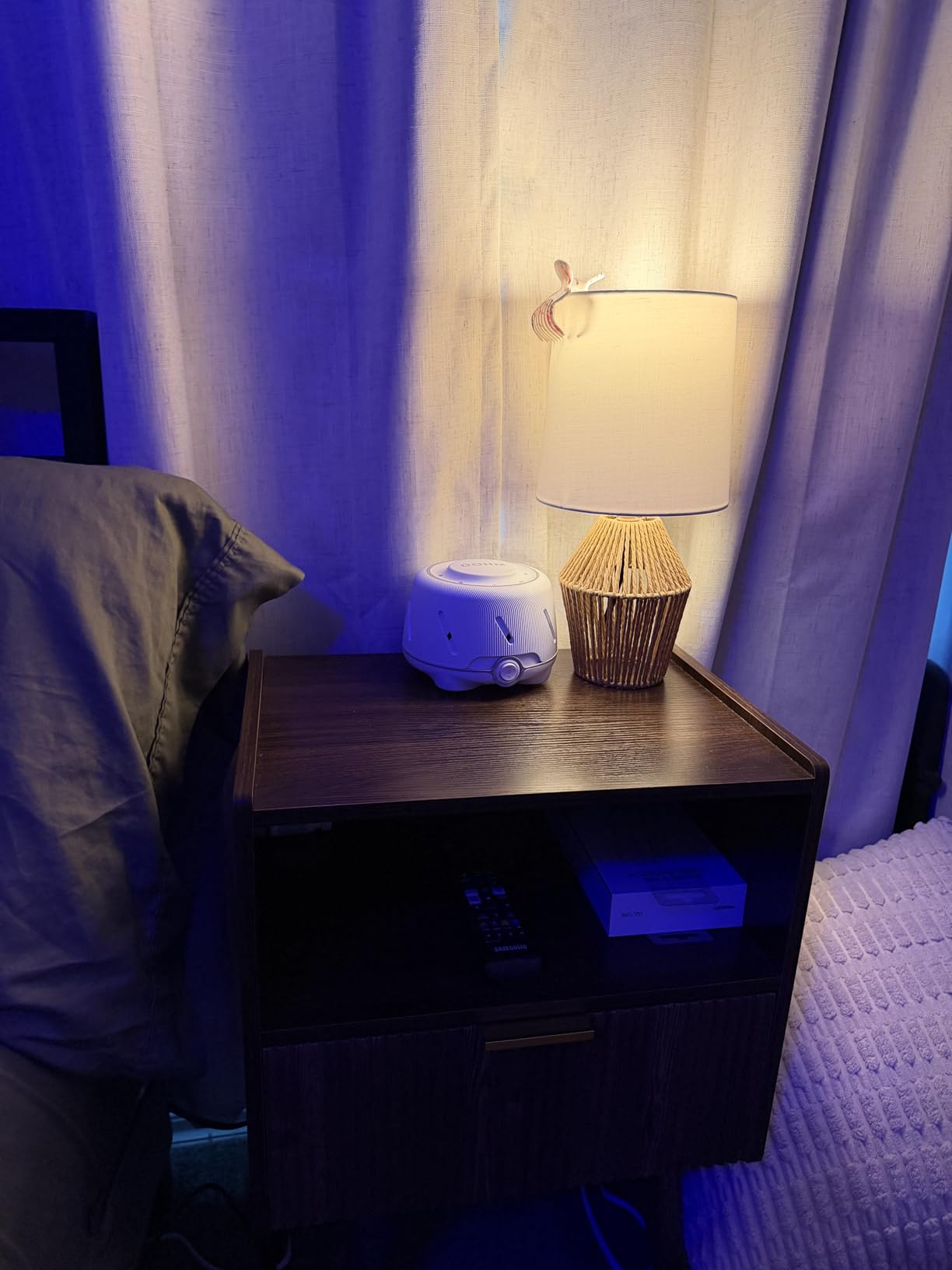 Yogasleep Dohm (White/Gray) The Original White Noise Machine, Relaxing Natural Sound from a Real Fan, Sleep Aid & Noise Cancelling for Adults & Baby, Office Privacy & Meditation, Baby Registry customer photo 2